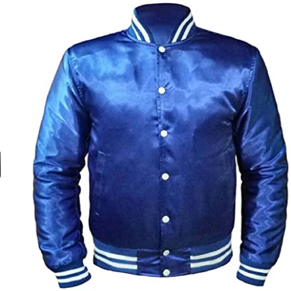 
Оптовая продажа, Высококачественная атласная куртка высокого качества, новый дизайн, мужские куртки Letterman 