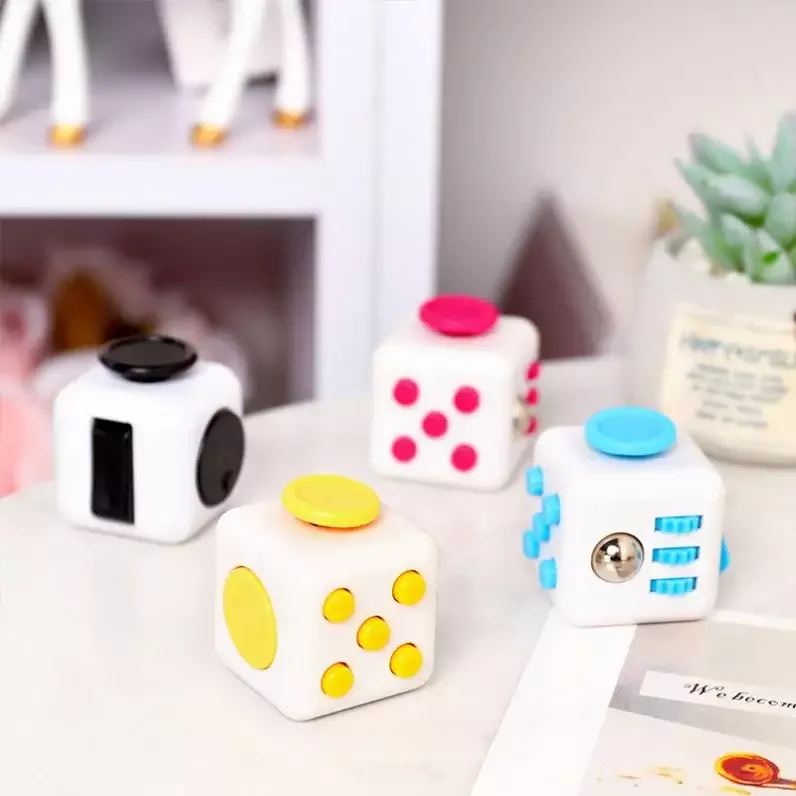 wholesale Fidget cube Toys Dice Relieves Anxiety Stress Fidget Cube for Children and Adults
