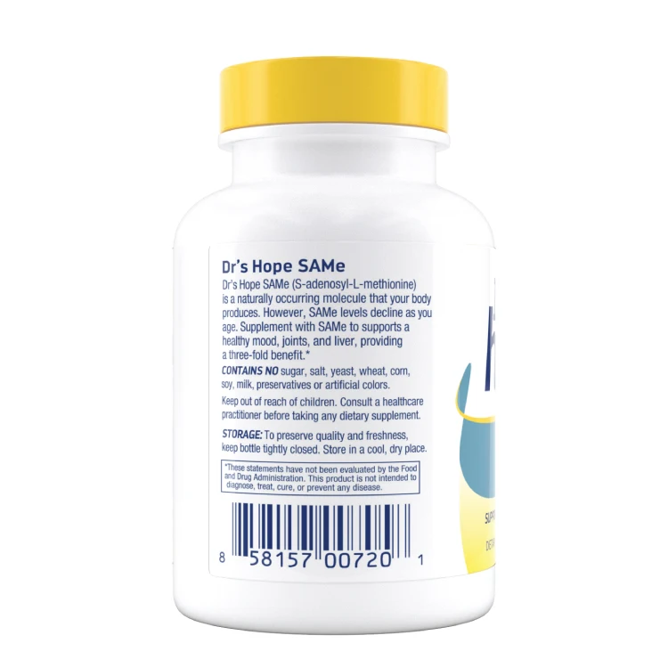 
SAMe 200mg Enteric Coating tablet dietary supplement 