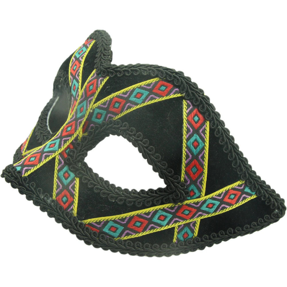 Women Sexy Venetian Lace Feather Flower Eye Masks Halloween Masquerade Mask Girls Half Face Party Dance Mask