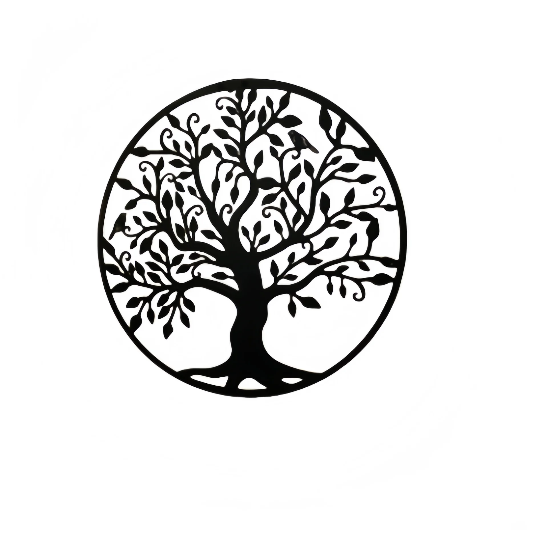 12 дюймов, Заводская поставка, украшение для дома, металлическая стена, искусство, лазерная резка дерева и птиц