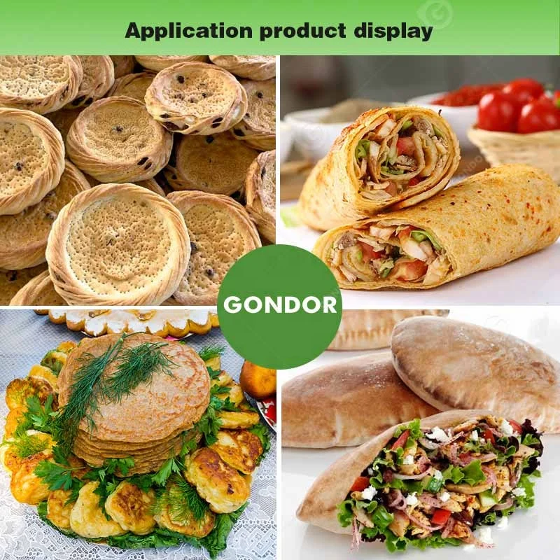 120 Volt Flat Arabic Used Tunnel Naan Making Pita Rotary Pitta Bread Industrial Tortilla Oven for Sale