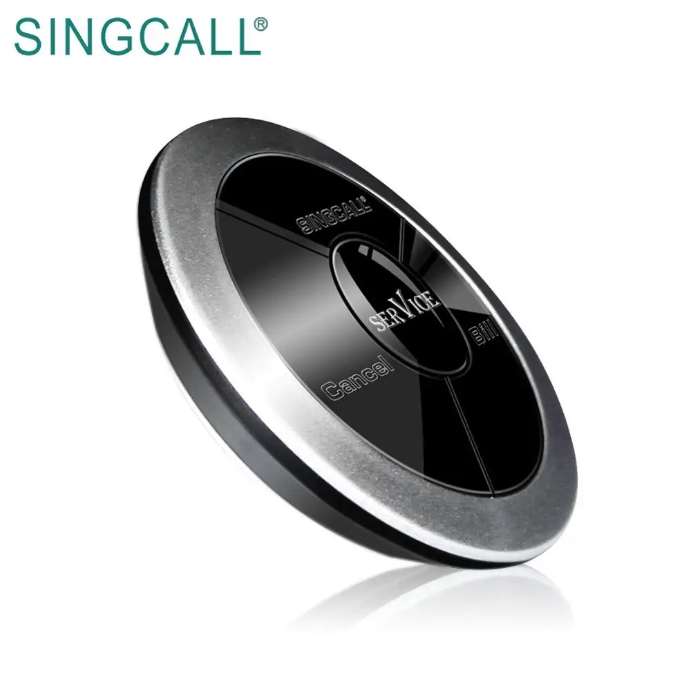 Система кнопок вызова официанта в ресторане SINGCALL 433