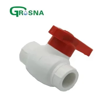 Водостопорный Сантехнический фитинг садовый сельскохозяйственный ирригационный инструмент водостопорный Ppr шаровой кран ПВХ