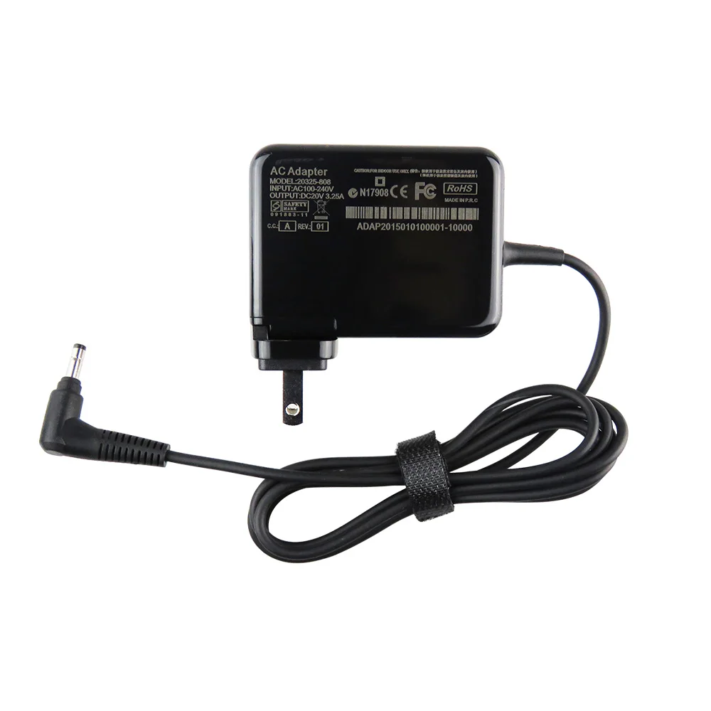20V 65W 4.0*1.7 mm Laptop Charger for Ideapad 100S-14 15 Yoga510 710s 310S-14 AC Adapter 20V 3.25A