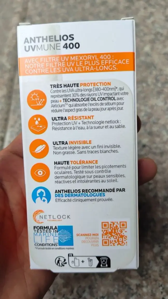 Ultra-long UVA Zinc Anti-UV Sunblock Natural Physical Organic Sunscreen Lotion Sunscreen SPF 50+ Face Sunscreen Oil-Free