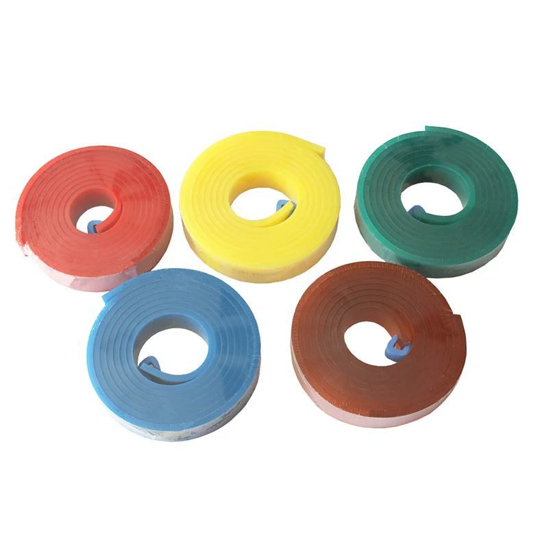 Wholesale Screen Printing squeegee rubber PU squeegee blade for other silk screen printing mesh materials