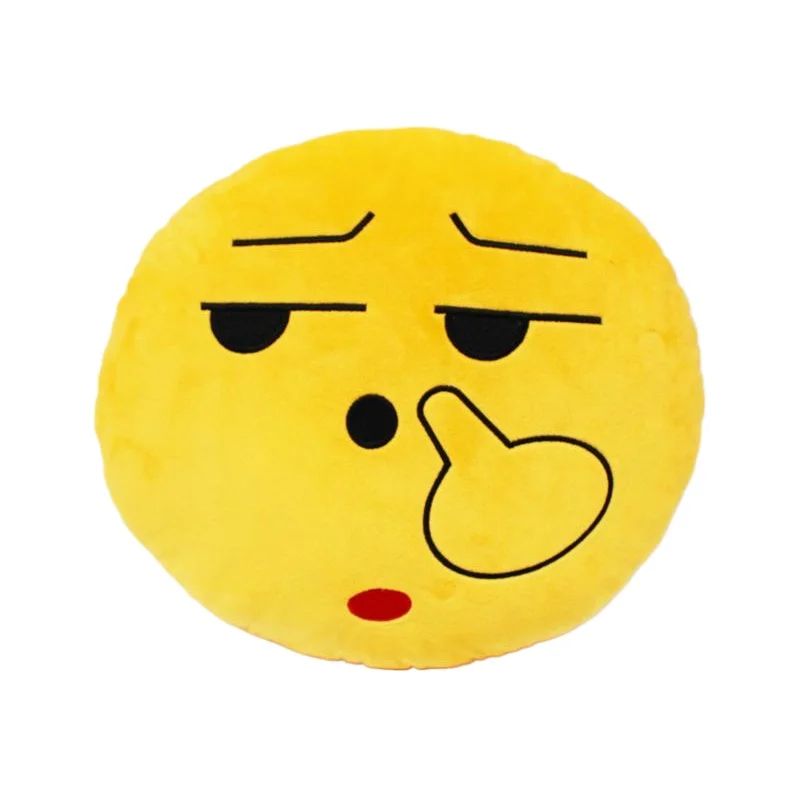 Wholesale Super Soft Doll New Toddler  Various Kinds Gifts Foldable Blanket Cushion Emoticon Plush Pillow