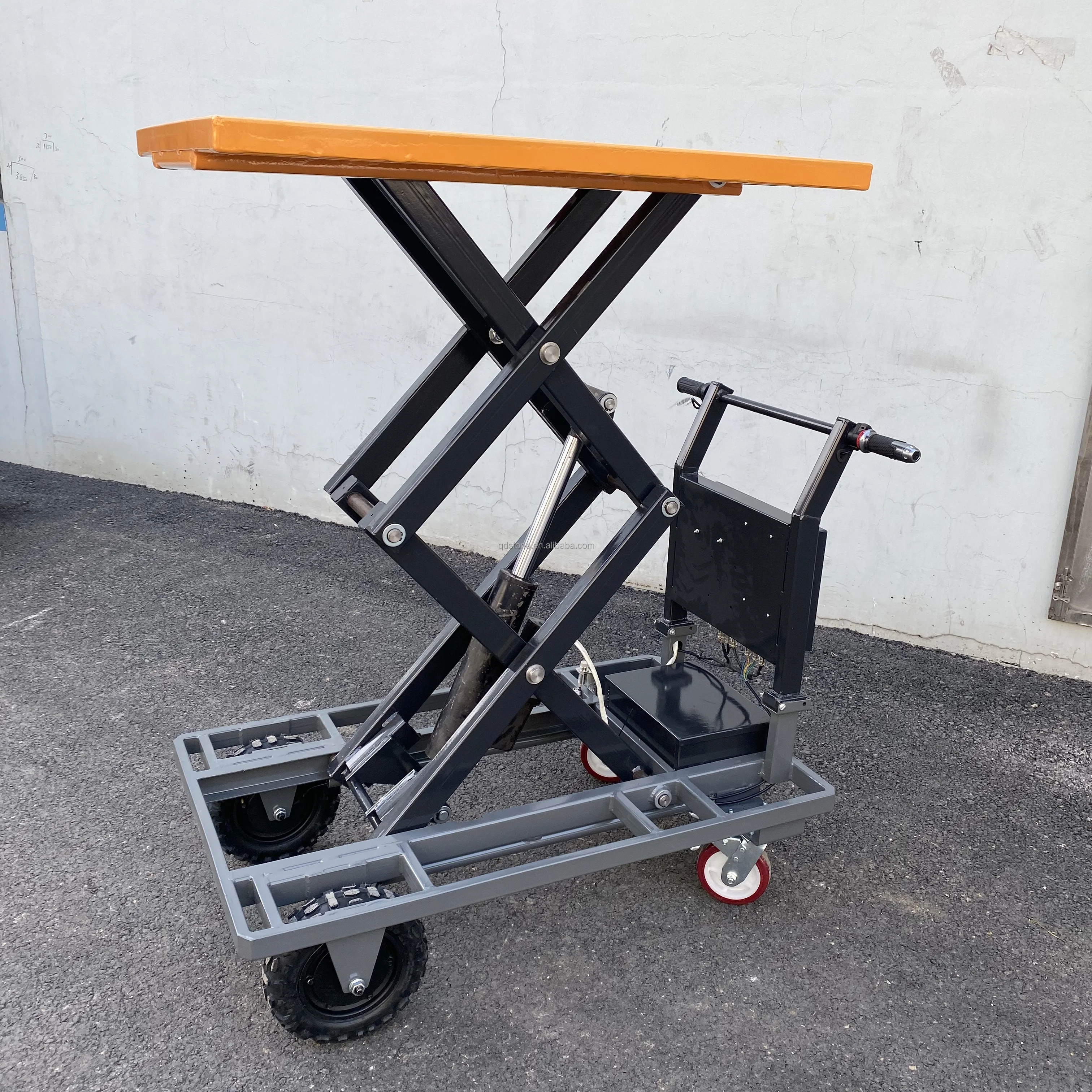 48V/12A Can lift 2.8m mobile loading and unloading vehicle platform Electric truck   ET300H