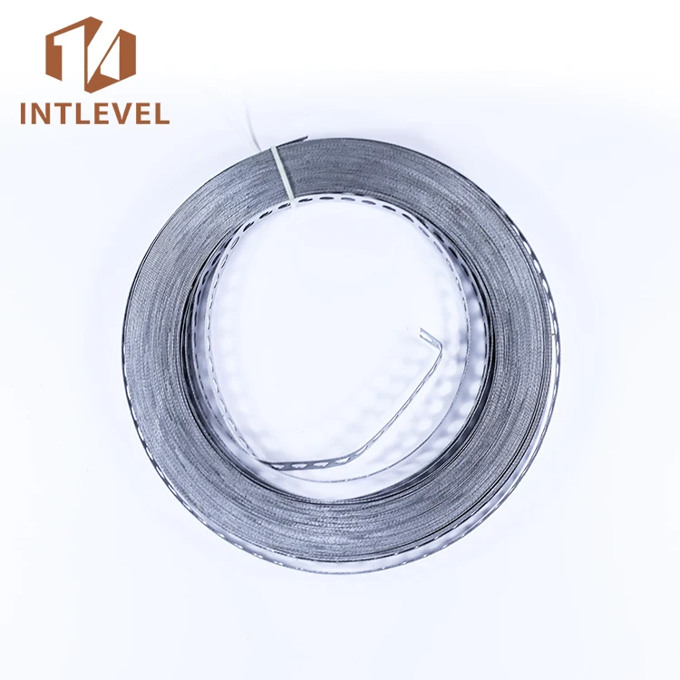 Factory Hot Sale Steel Banding Cold Rolled Galvanized Perforated strapping