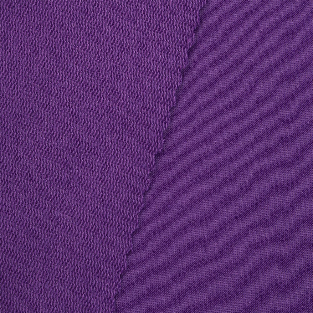 W230 Factory French Terry Cloth Fabric Ready Stock Polyamide Fabric 30 Spoly Yarn Sport Wear 100%Polyester Fabric