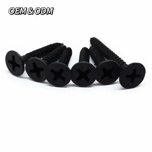 M3.5 25Mm Best Hardware Product Black Phosphated Tornillos Drywall Screw