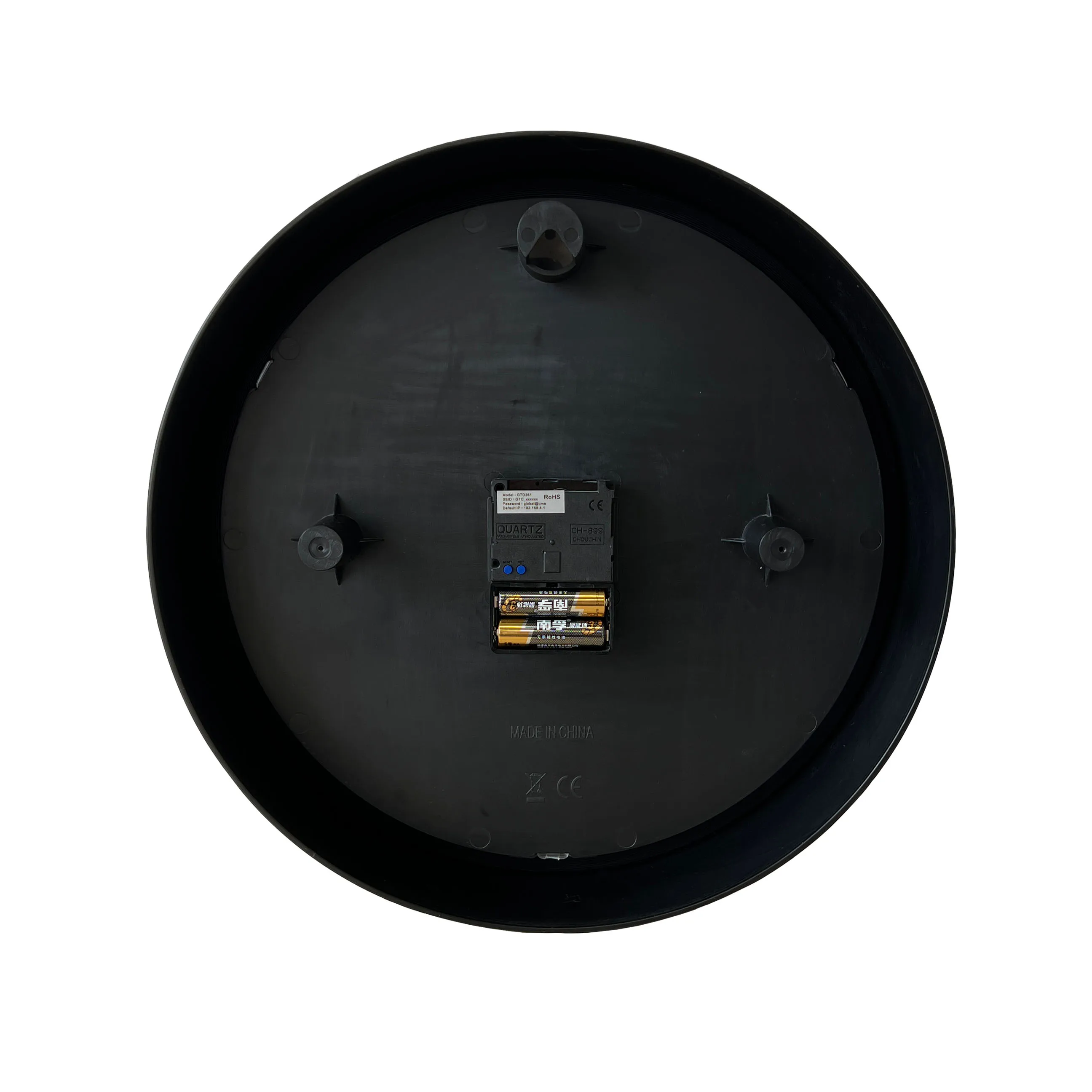 NTP Synchronized Wi-Fi Clock for Offices, with a Silent Sweeping Second Hand