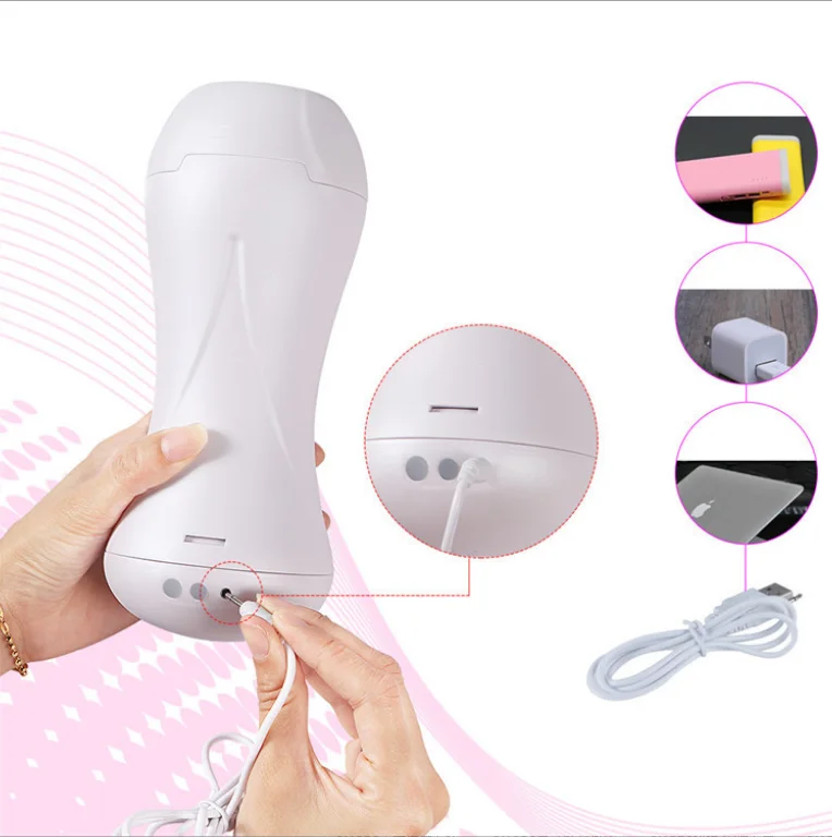 Hot sale Automatic Telescopic Vagina Electric Male Masturbator Cup Pocket Pussy  with Sexual Voice for Man