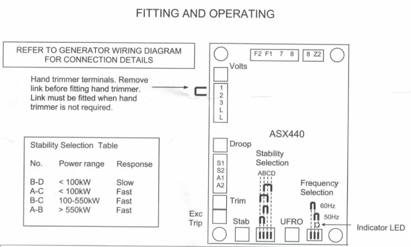 Voltage Regulator AVR AS 440 Generator Avr AS40 Alternator Automatic Voltage Regulation Generator Spare AVR AS440