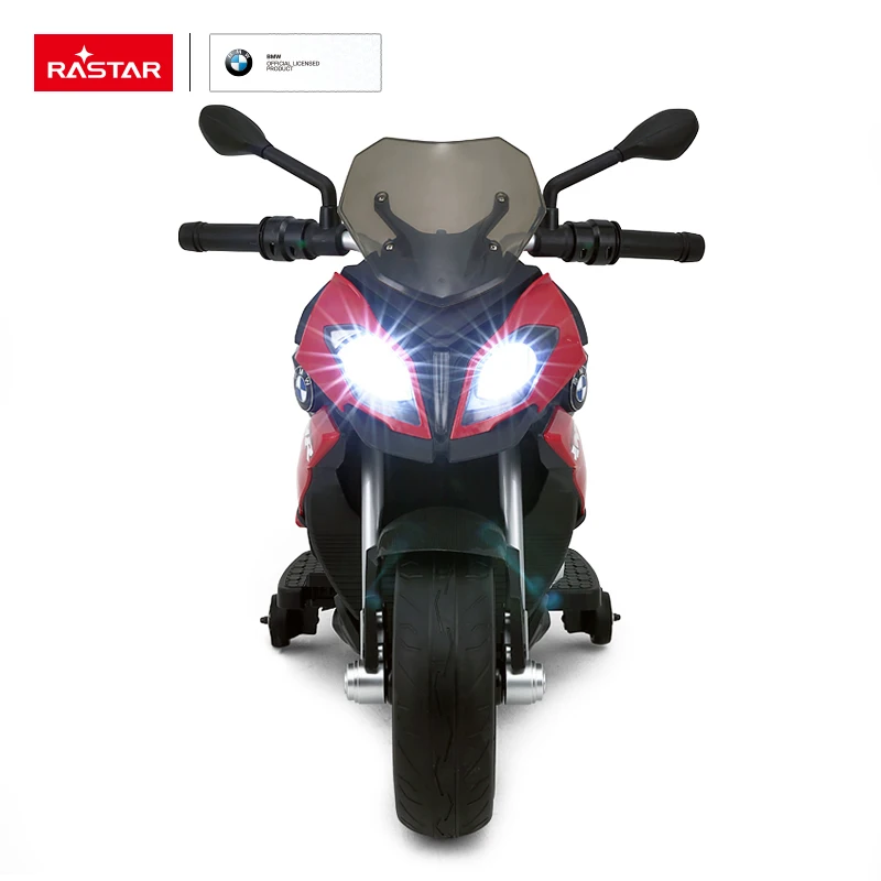 Rastar toy car ride on battery electric three wheels BMW motorbike for kids