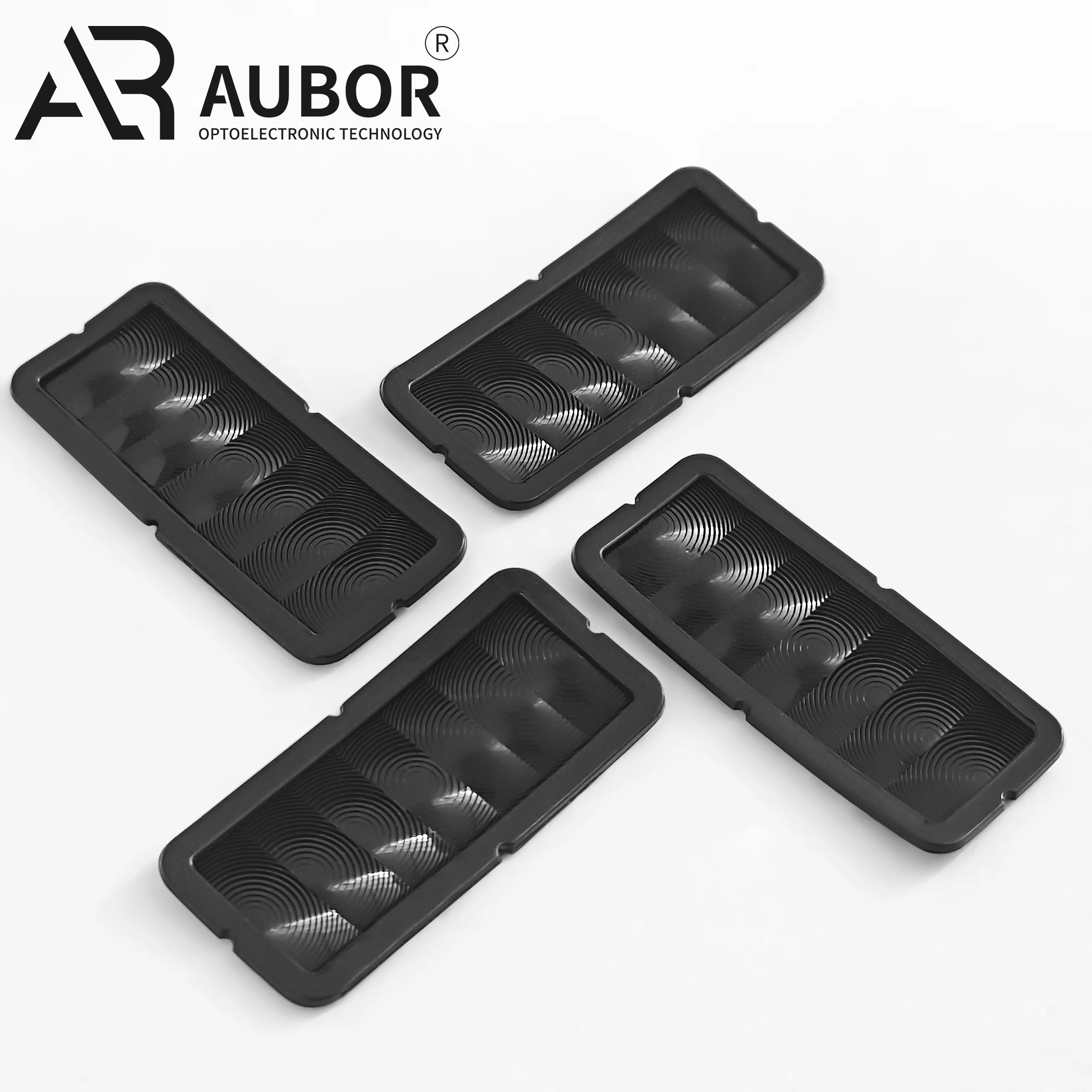 Custom Fresnel Sensor Lens Plastic Dome HDPE Material Human Body Infrared Sensing for Security Monitoring