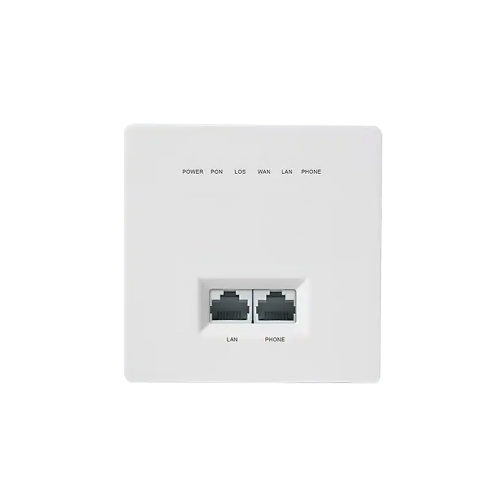 Новейший Самый дешевый кабельный телевизор IP4/IP6 двойной стек 1GE + 1 горшки 86 типа XPON ONU Ont английская версия настройки