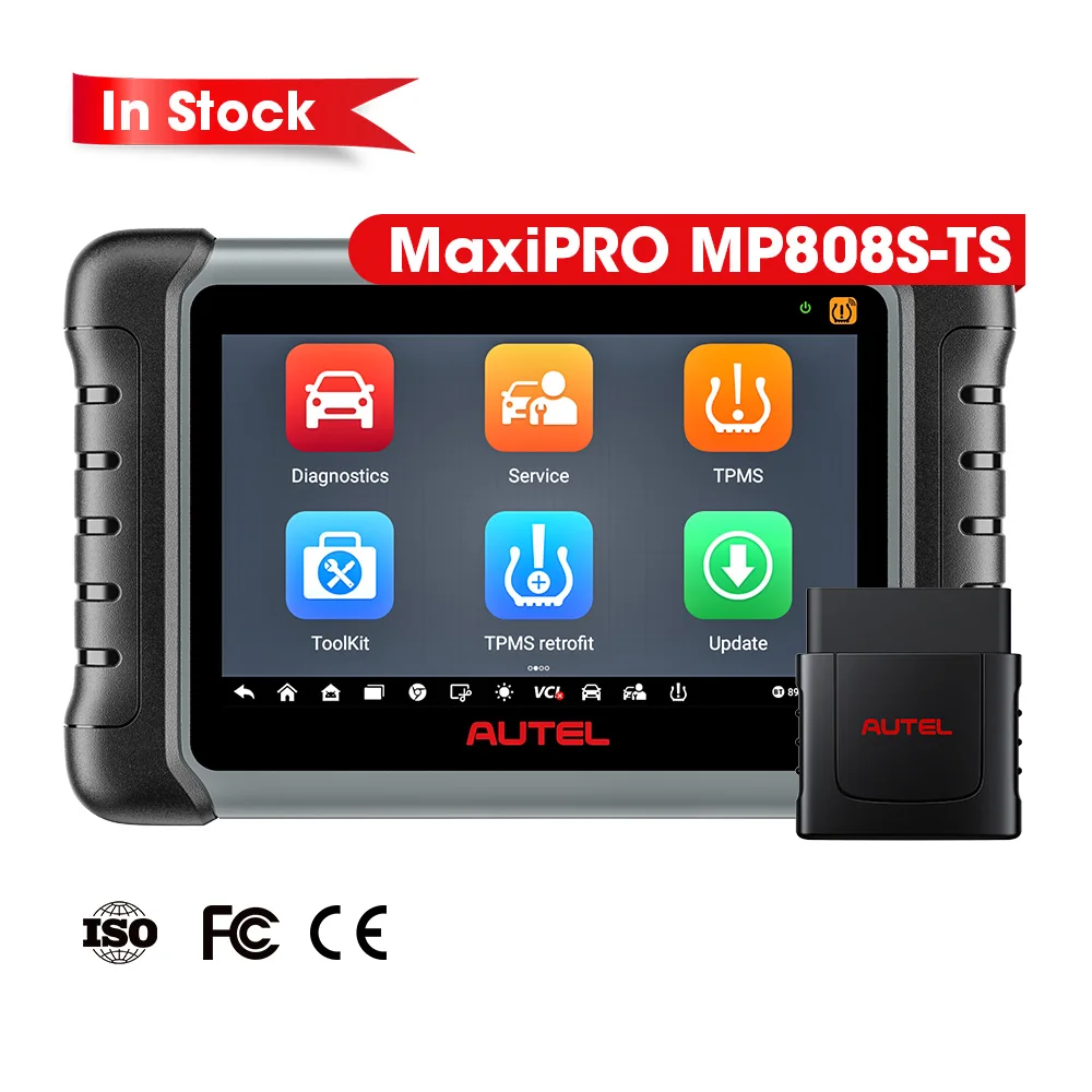 unviseral autel maxipro MP808S-TS 808ts TPMS tool tpms programming US EU shipment auto diagnostic scanner for all cars