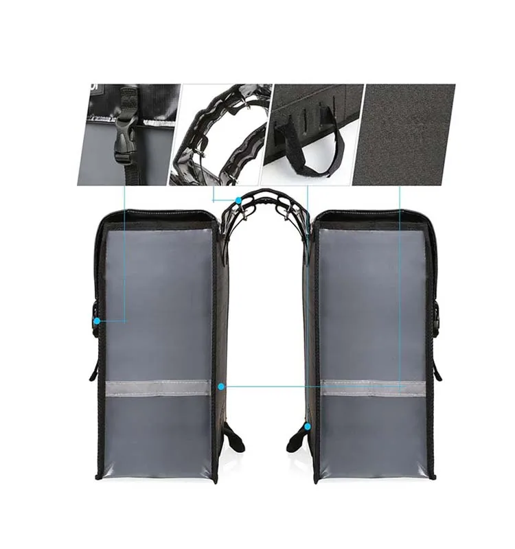 Fashionable Bicycle double real pannier  bag  waterproof side bike bag