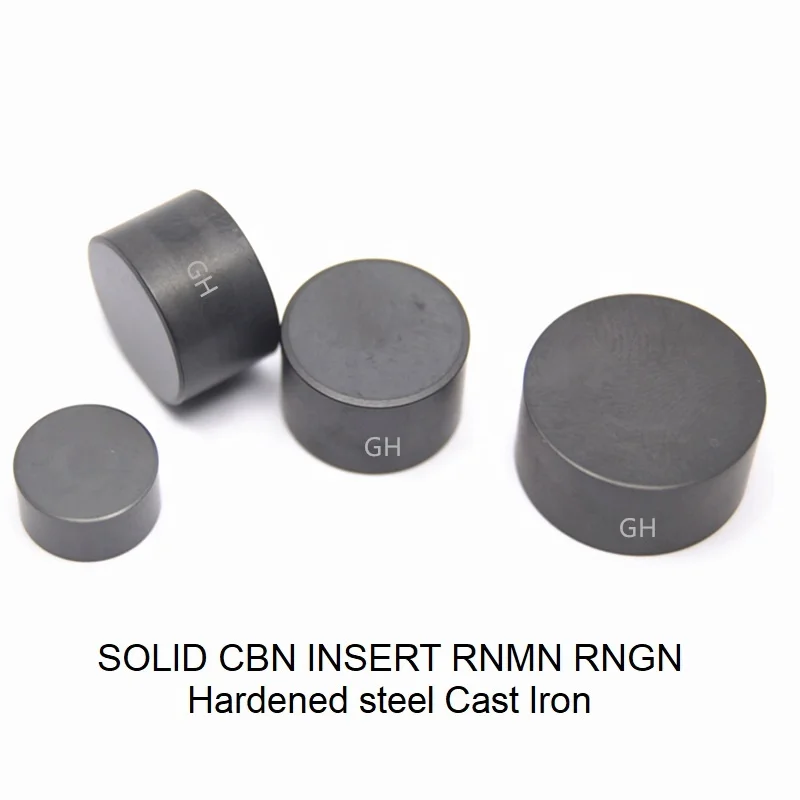 Solid PCBN CBN Diamond turning tool RNGN RNMN CBN ROUND inserts for roll roller