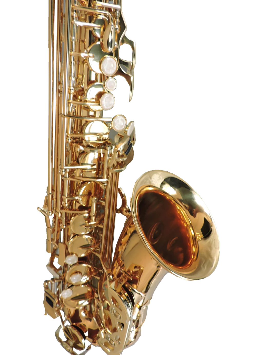 Luxury Alloy Materials Embossed Glossy Toy High Saxophone Mouthpiece Alto