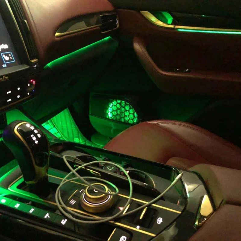
Multi Color USB RGB LED Car Interior Lighting Kit Atmosphere Light Neon Lamps Car Accessories 