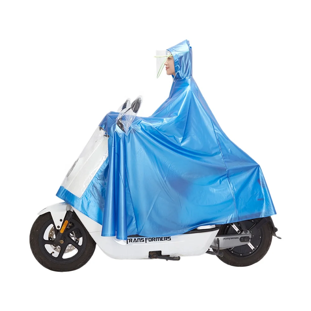 Pvc Motorcycle Riding Raincoat Motorcycle Rider Extra Size Raincoat Wholesaler Universal Raincoats for Men Waterproof Bike