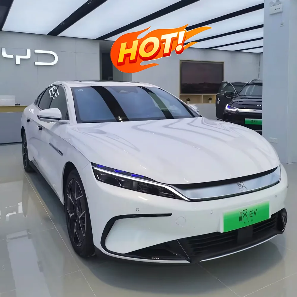 In Stock China byd electric car Range 610km BYD Han EV New Energy vehicle  byd han for sale in russia