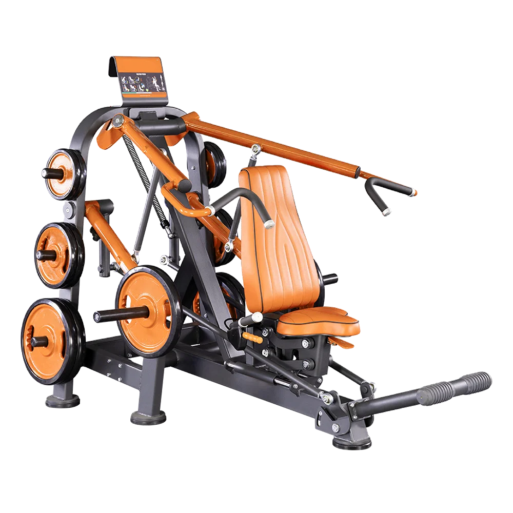 Fitness Equipment Multi Function Strength Free Weight Gym Machine Plate Loaded Incline Split 45 Degree Leg Press Trainer