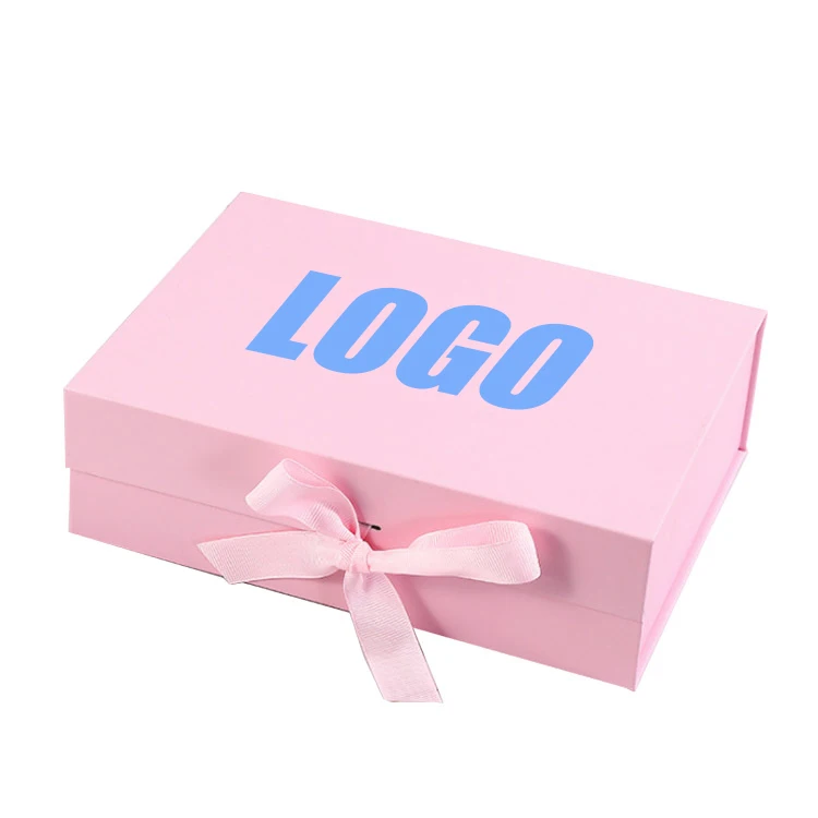 custom matte folding magnet sealable Tshirt clothes large packaging rigid paper gift box