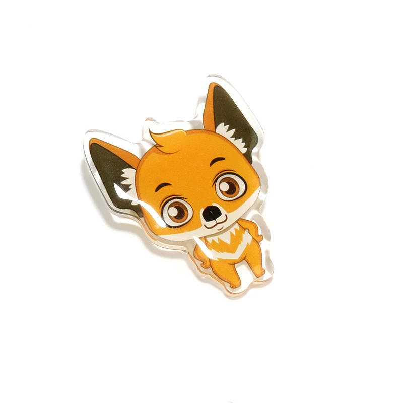 VOGRACE high quality OEM make your own logo direct sale personalized promotional  lovely anime custom  acrylic badges