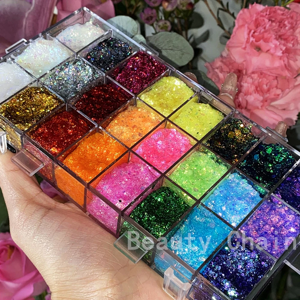 Body Glitter Gel Makeup Highlighter Cream Gel Eye Shadow Glitter Palette Gel Eyeshadow Palette Glitter Eyeshadow Wet 3pcs 192g