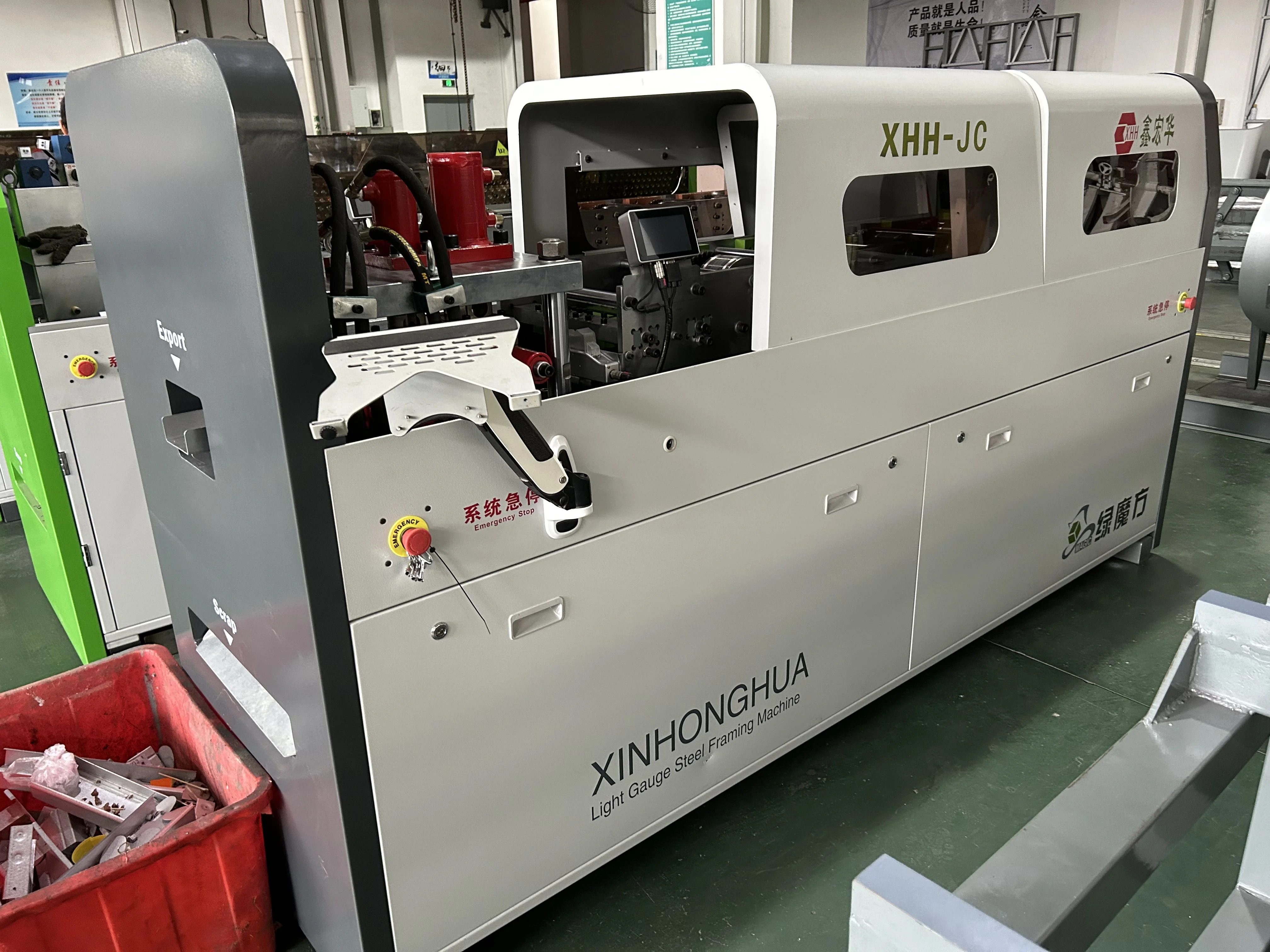 Light Steel Trusses Lightweight Framing Low Cost Metal Frame House Iron Frame Machine