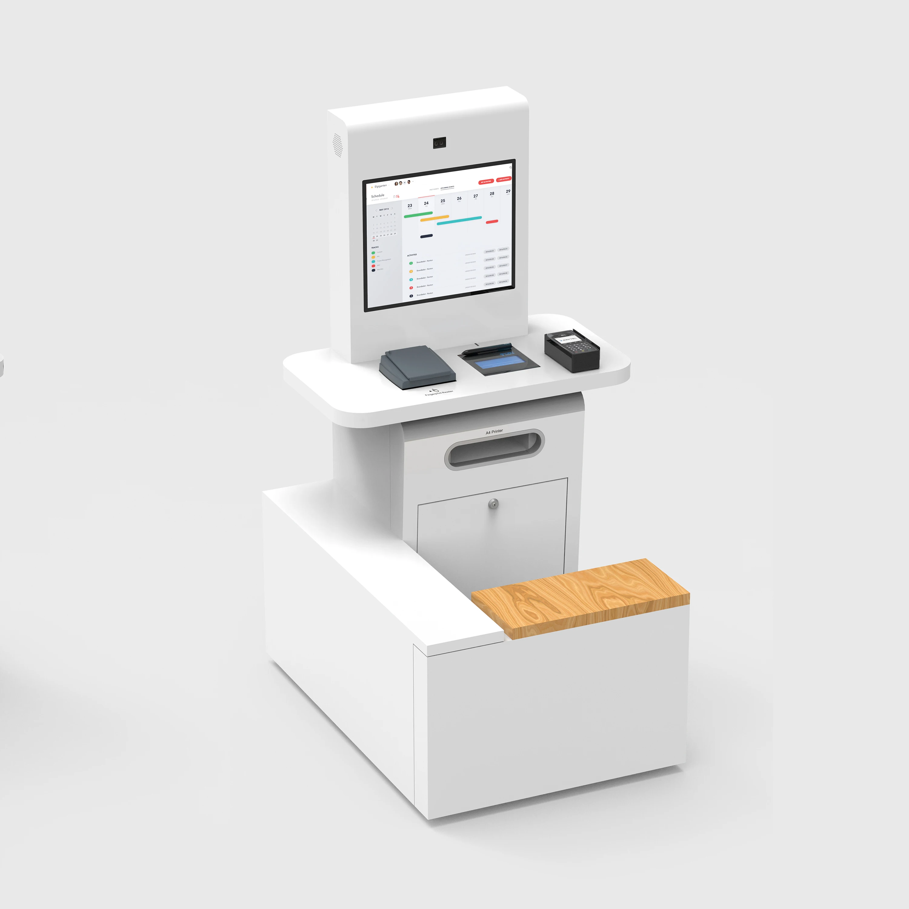 self service body system detection platform telemedicine kiosk for hospital