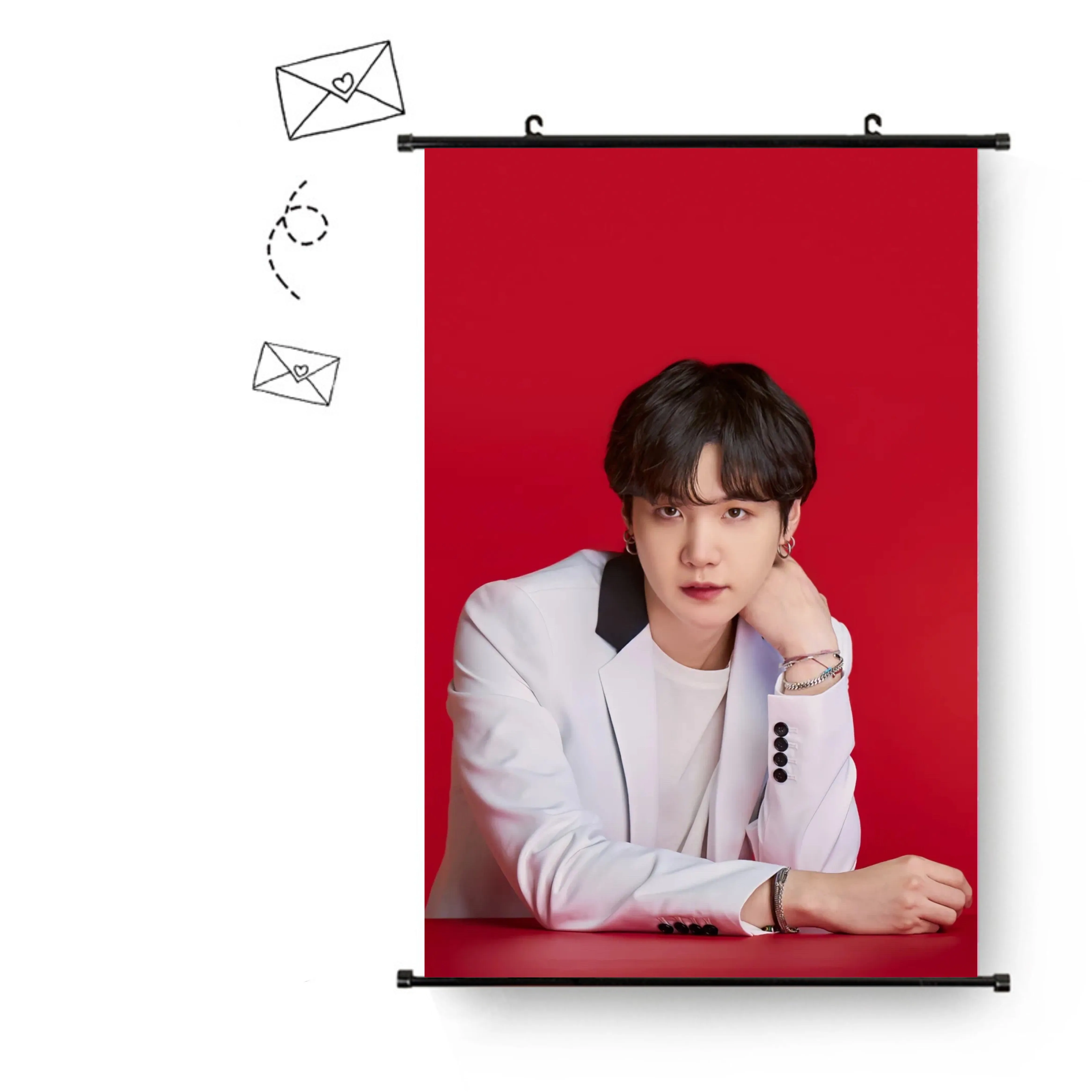 Оптом Kpop Idol Bangtan Boys соответствует LDF фото гобелен тканевый постер Висячие