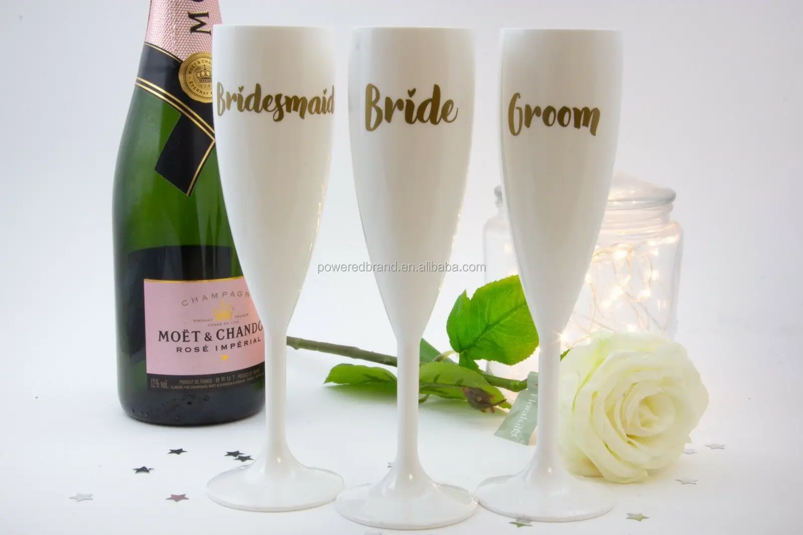 5oz Clear Acrylic Champagne flute