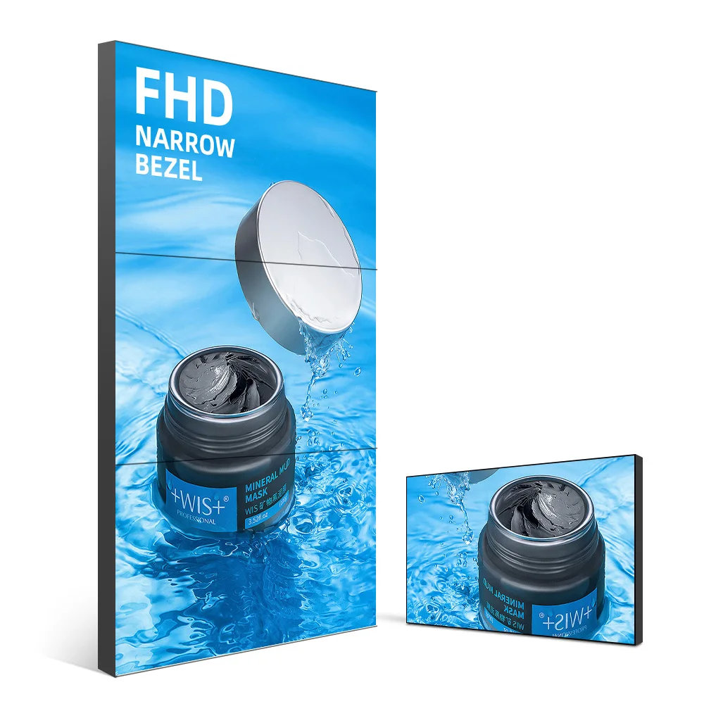 5x5 46 49 55 65 inch ultra narrow samsung lcd video wall