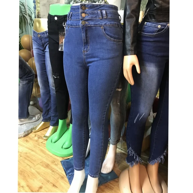 GZY ladies denim petite jeans women printed womens skinny ladies jeans top design