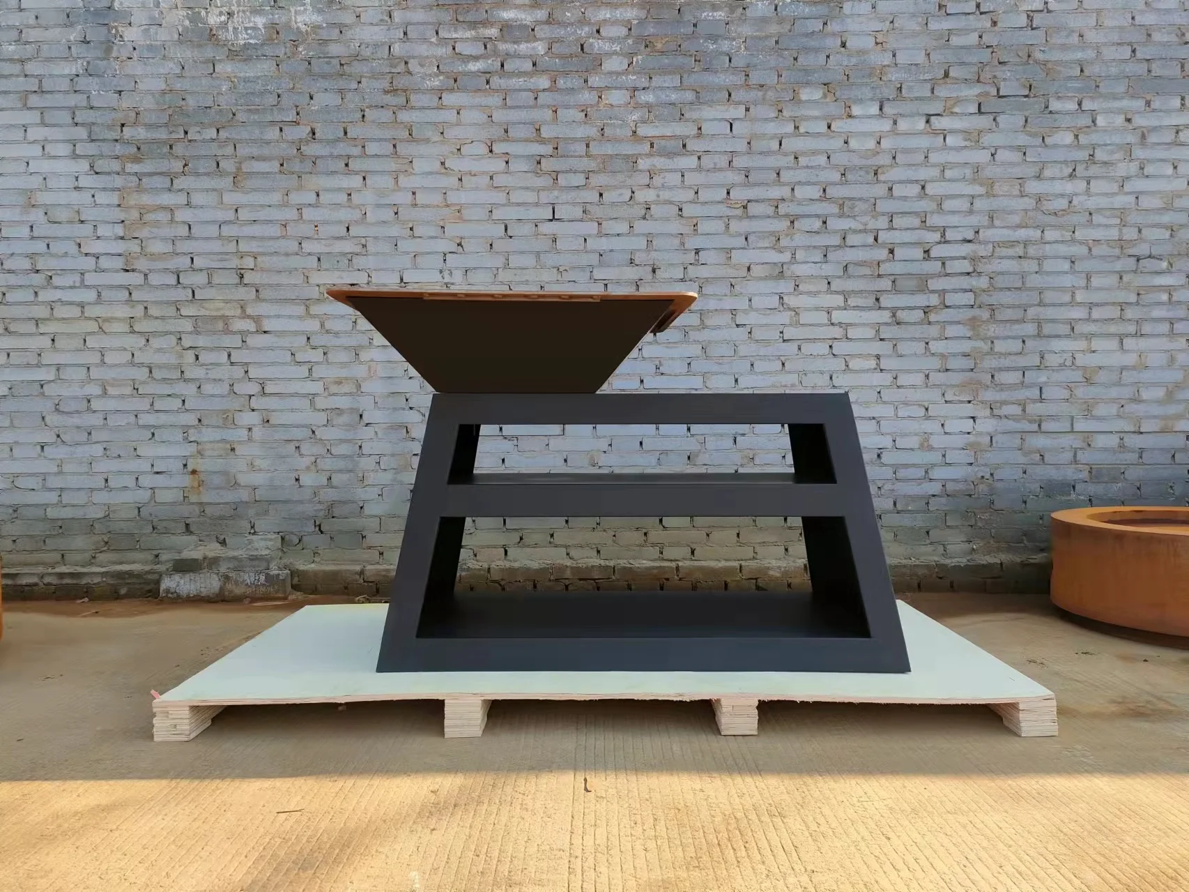 cotoen steel  barbecue stove charcoal barbecue stove mini camping fire pit grill