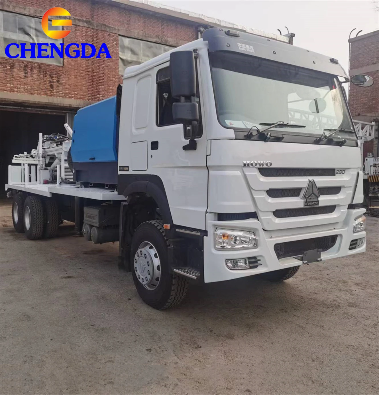 Sinotruck 8X4 400 м грузовик установка для бурения камней буровая буровые