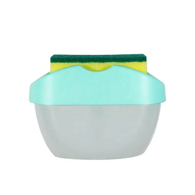 Press Soap Dispenser Detergent Manual Press Dish Soap Dispenser with Sponge