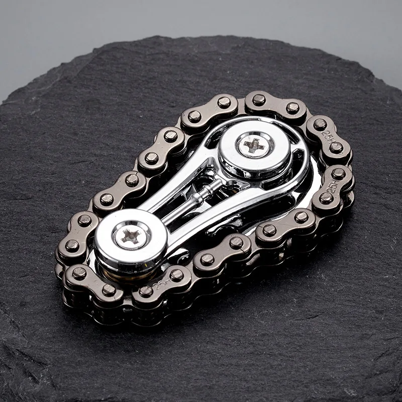 Gear car chain fingertip gyroscope chain decompression gyroscope decompression adult toy