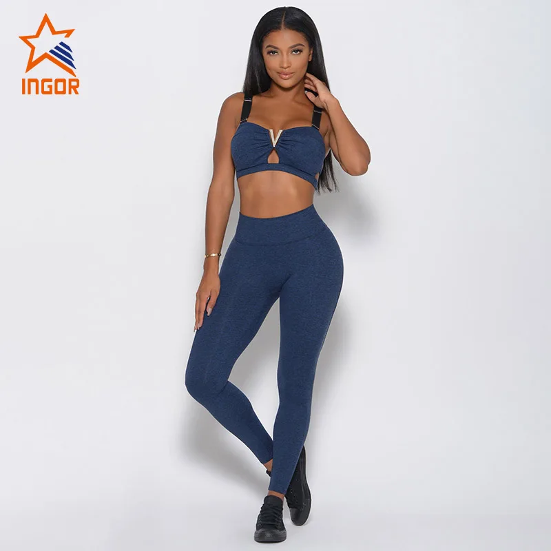 Women Sexy Sportswear Workout Clothing Activewear Athletic Clothes Gym Fitness Work Out Suit Active Wear Yoga Set
