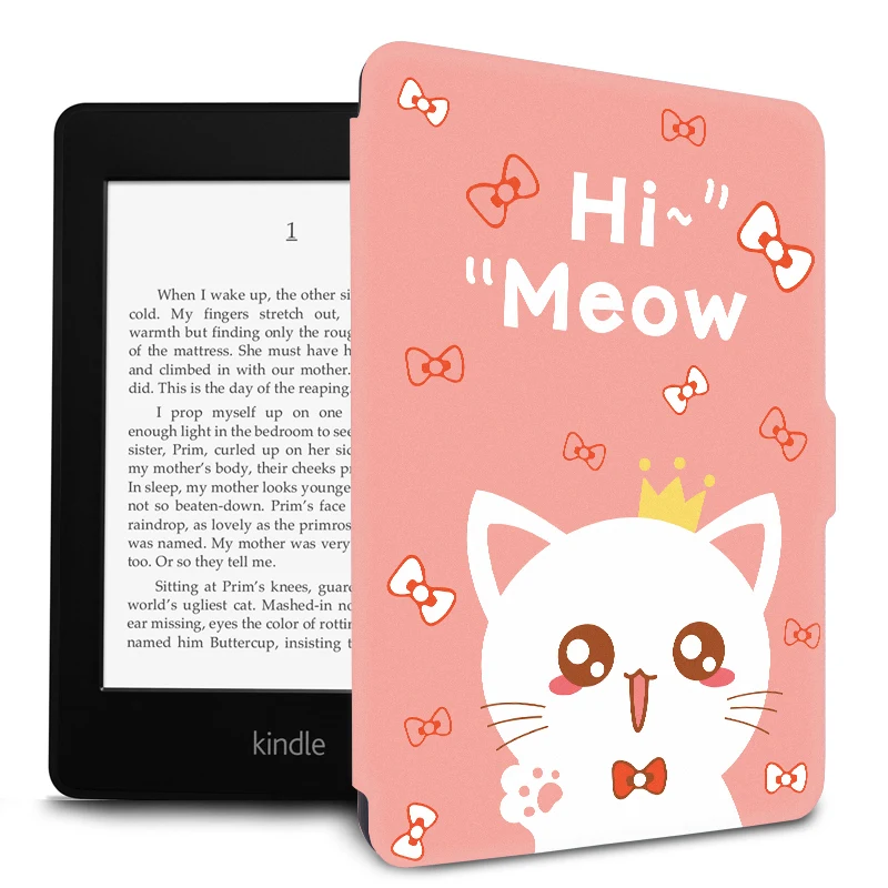 Lightest Premium Leather Smart Cover for Kindle Paperwhite 4 Case for Kindle 10 Generation