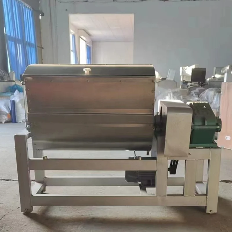 20kg 25kg 30kg 50kg 75kg 100kg 150kg 200kg Capacity Horizontal Industrial Flour Dough Mixer for Bakery Food Bread Pizza