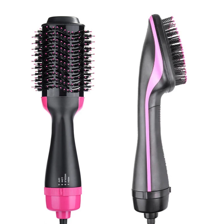 The best-selling custom hot air brush electric styling brush one-step hair dryer