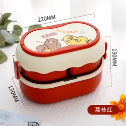2022 New heating tedemei lunch box loncheras escolares kids with compartments storage containers