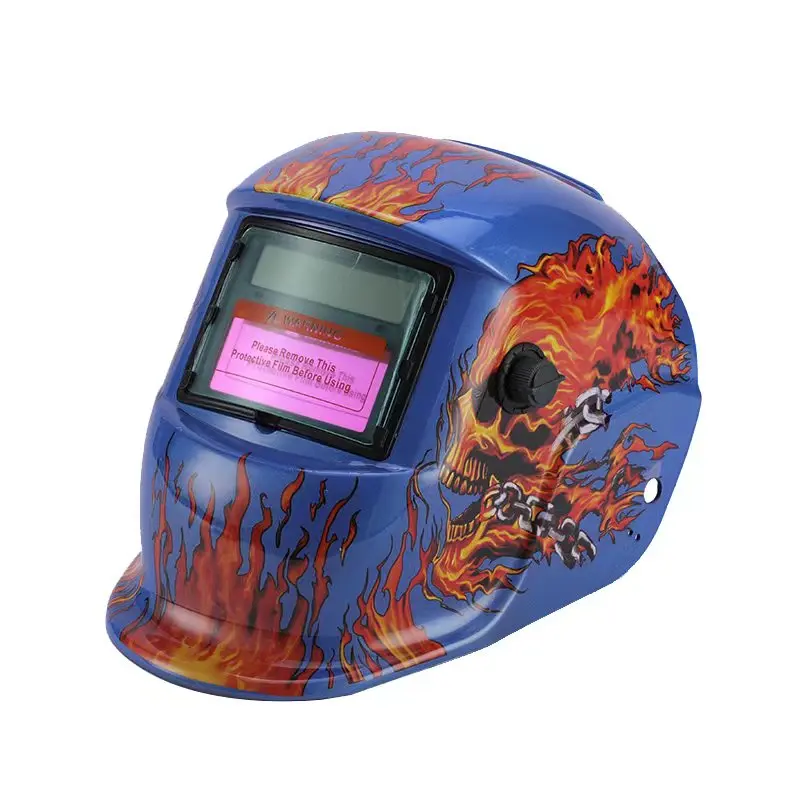 Solar Powered Industrial Welding Helmet For Welding Work