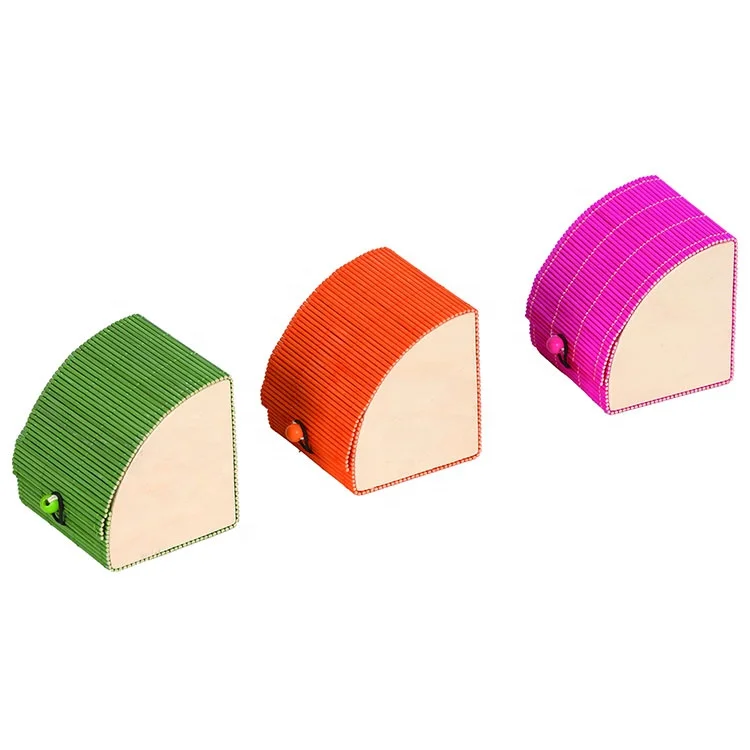 Eco-friendly Graceful Multicolor Bamboo Chocolate Candy Food Box